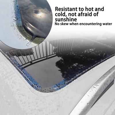 Sunroof Sealing Tape Rainproof Car Weather Stripping Roof Tape Sealing Strip Waterproof Automotive Accessories For Vehicle