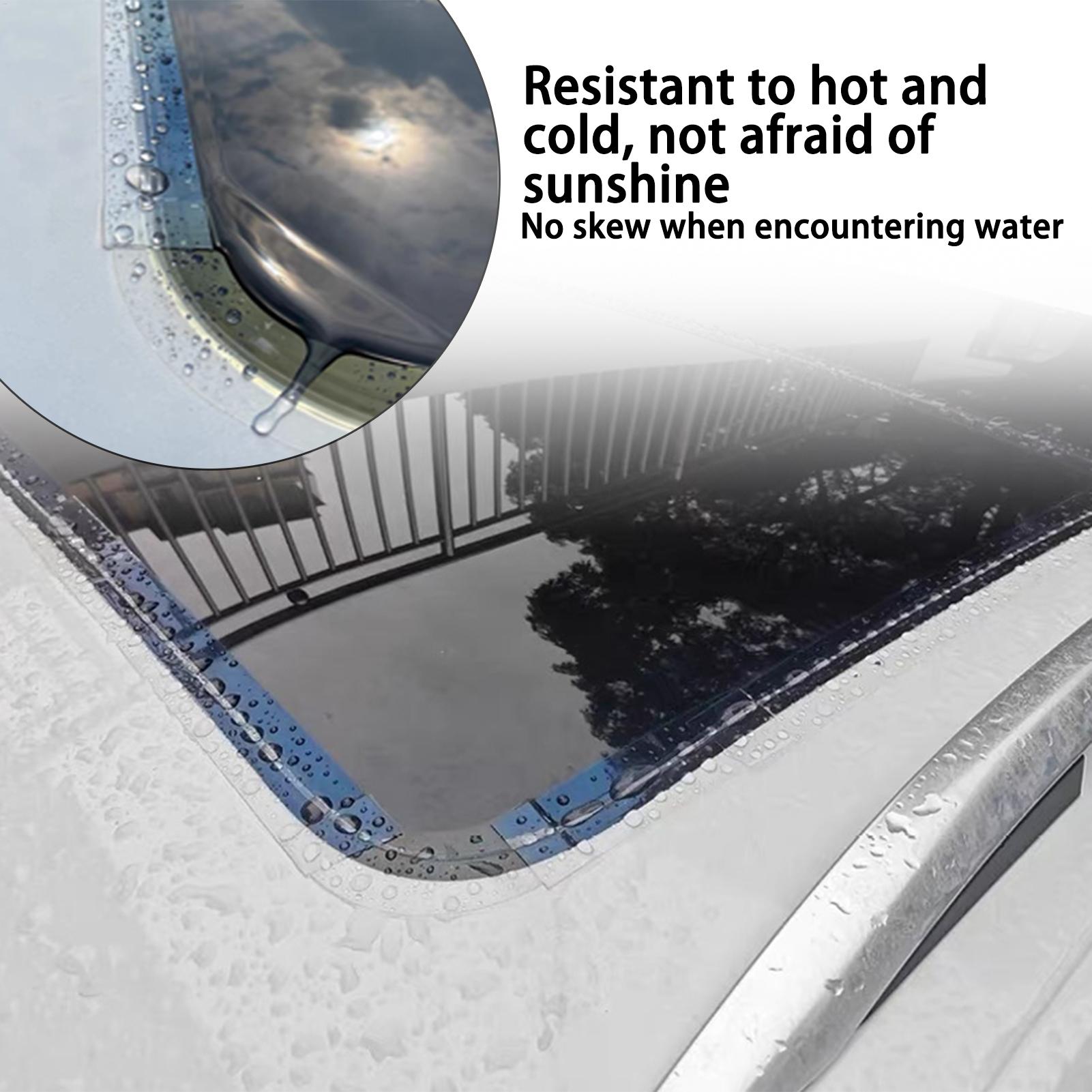 Sunroof Sealing Tape Rainproof Car Weather Stripping Roof Tape Sealing Strip Waterproof Automotive Accessories For Vehicle