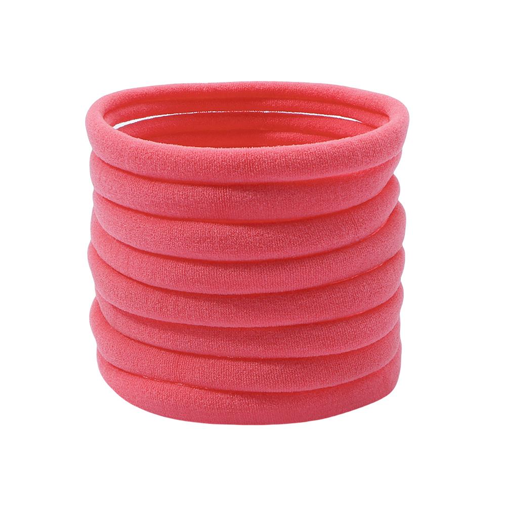 10/30 STÜCKE/Set Damen Mädchen Basic Haargummis Einfache Unifarben Elastisches Stirnband Haargummis Haarbänder Haarschmuck Pferdeschwanzhalter