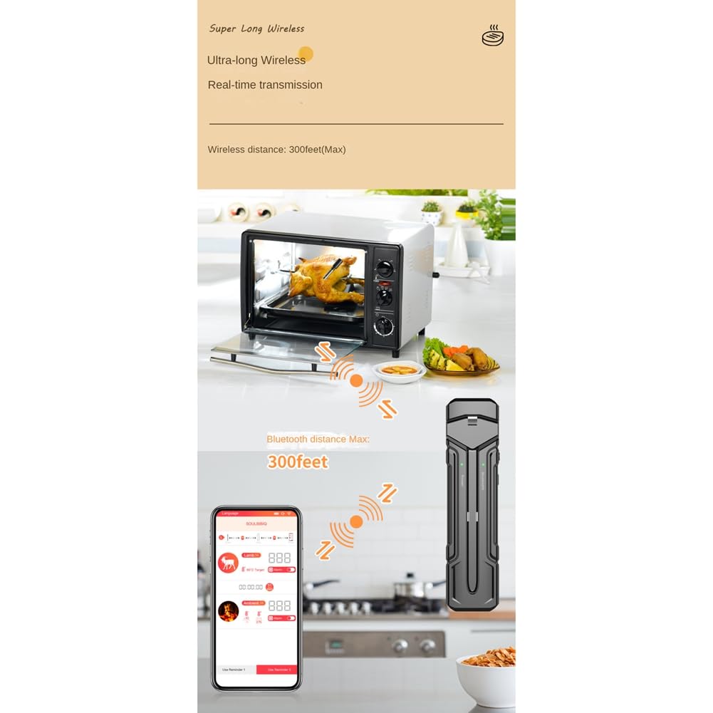 Беспроводной термометр для мяса — фото 4