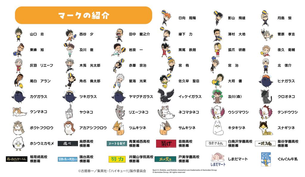 Card Game Doble Anime Haikyu!!