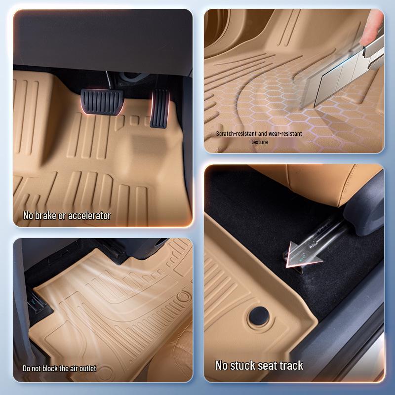 Galaxy Starship 7 TPE2025 Foot Mats for Geely Galaxy EM-i Car Interior Accessories