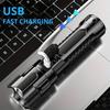 Super Powerful LED Flashlight Zoom LED Torch Built-in Battery USB Rechargeable Waterproof Lamp Ultra Bright Lantern