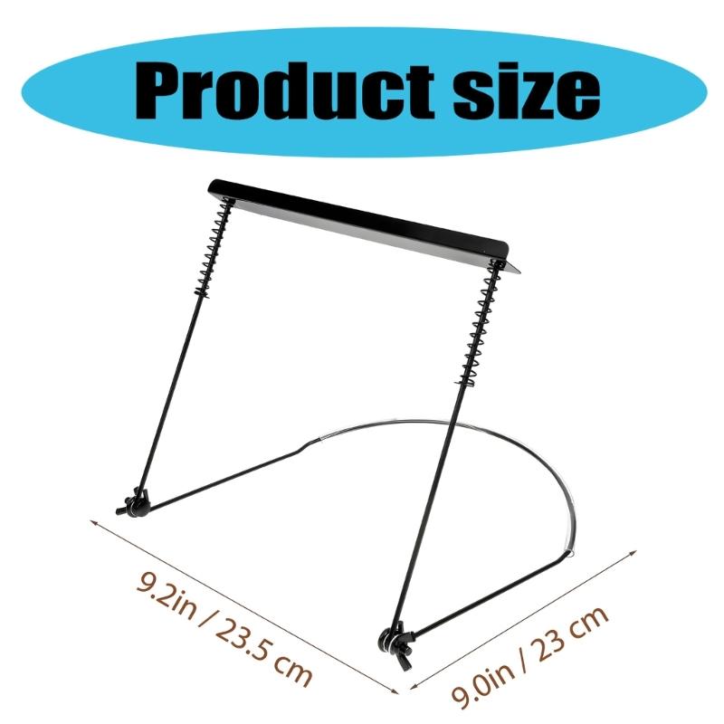 Harmonica Stand Harp Rack 24 Holes Iron Harmonica Neck Holder Mouth Organ Hanger Hook Musical Instrument Accessories