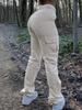 European and American Retro Women's Casual Multi-Pocket Straight Leg Trousers - Spring/Summer Collection 8069