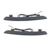 1 Pair Smoked LED Rear Bumper Lights for Honda Civic Sedan 2022-2025 Brake Lamp Rear Bumper Reflector Turn Signal Lamp