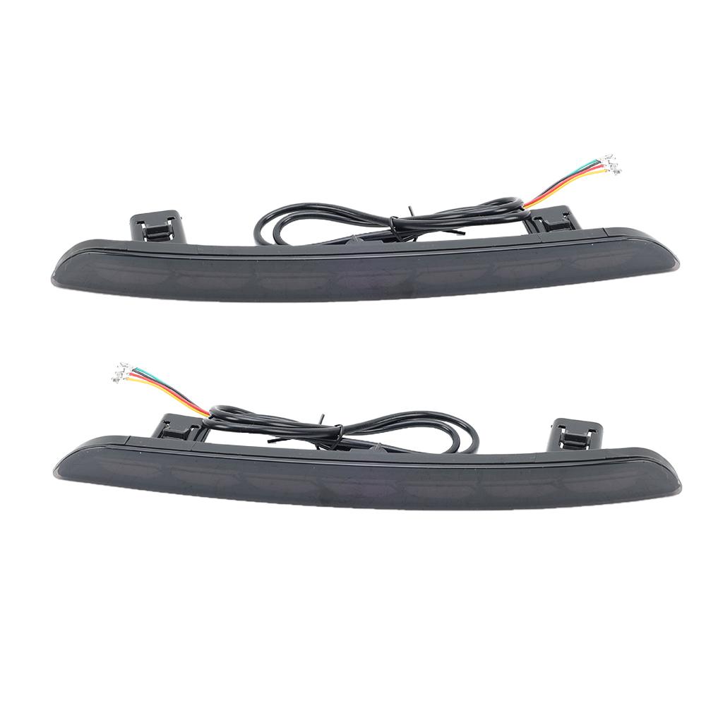 1 Pair Smoked LED Rear Bumper Lights for Honda Civic Sedan 2022-2025 Brake Lamp Rear Bumper Reflector Turn Signal Lamp 1 Pair