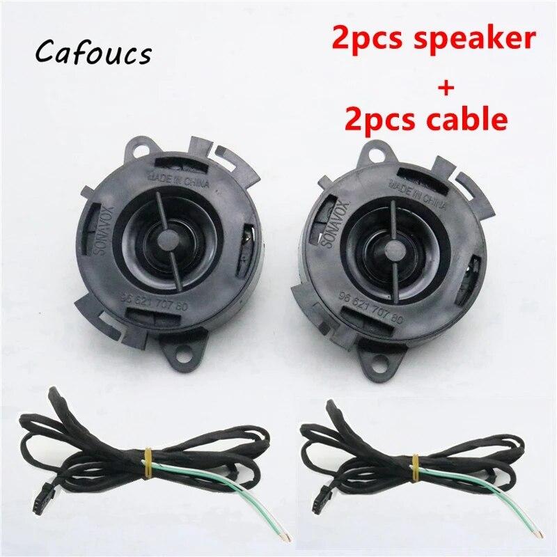 For Citroen C3 C4 C8 Pluriel For Peugeot RCZ 206 406 307 308 408 3008 508 407 301 Car Tweeter Speaker Accessories 6562C7