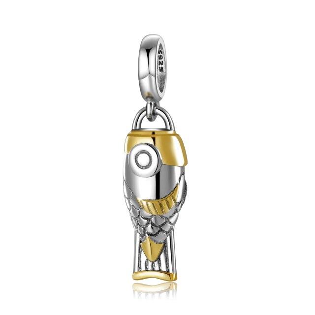 Animal City Wizarding World Life Tools Pendants Genuine 925 Sterling Silver Funny Charms Diy Accessories Fit Bracelet
