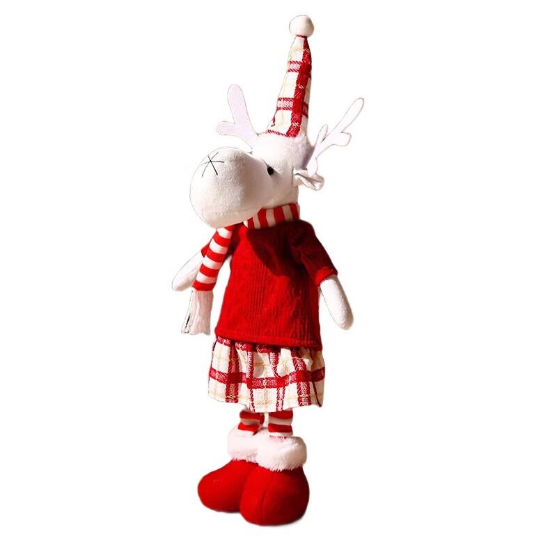 

YIXI Christmas Telescopic Leg Reindeer Figurine