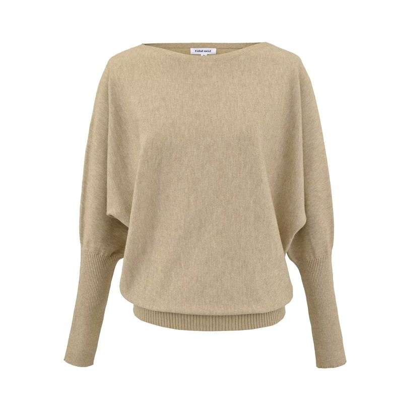 Za Export New Arrival Women's Clothing ZR Fashion Style Fashion All-Match Long Sleeves Shoulder Sweater Curling Bodycon Dress Two-piece Set