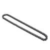 Electric Bike Chain Steel 420 106 Links Electric Bike Cycling Chain for Replacement Black