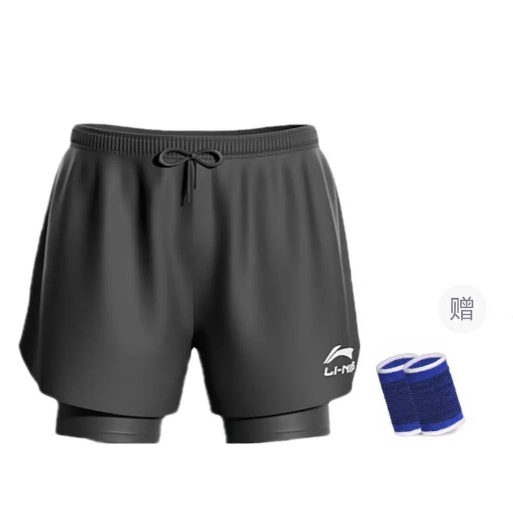Li Ning Sports Fashion Collection Swim Pants Men s Black LSKT606 XXXL
