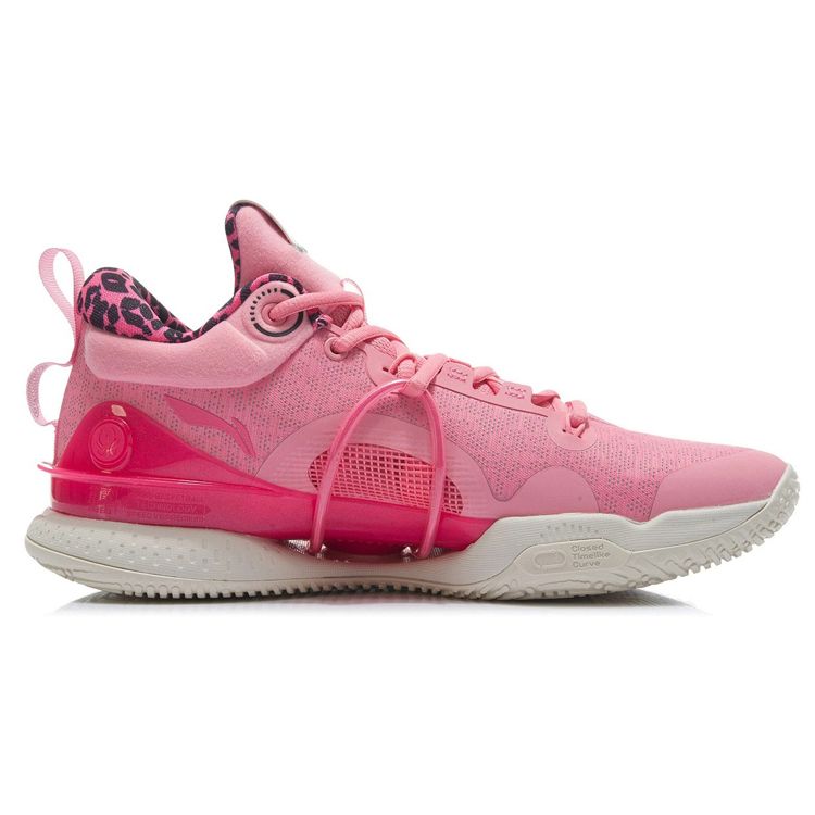 Li-Ning Strike 8 Geranium Powder Men Sneakers Pink Off-White ABAT119-2