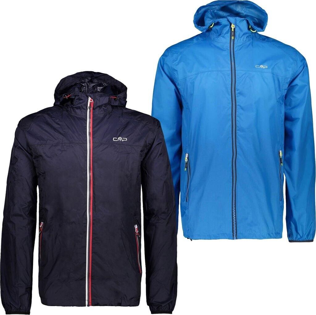 Men's Jacket CMP Packable Jacket In Ripstop (3X57627) Blue Cyano