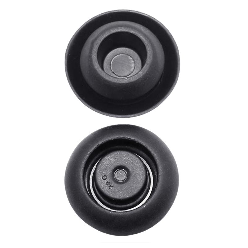 Replacement Automotive Sealing Cover Set, 10 Piece Black Press In Body Opening Covers for Garage Maintenance, 0039981350 Reference