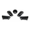 Power Seat Control Button Carbon Fiber Cover Trim 5PC For Toyota Camry 2018-