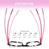 TUREZING Spring Hinge Reading Glasses for Women Men High Quality HD Lens Prescription Eyeglasses