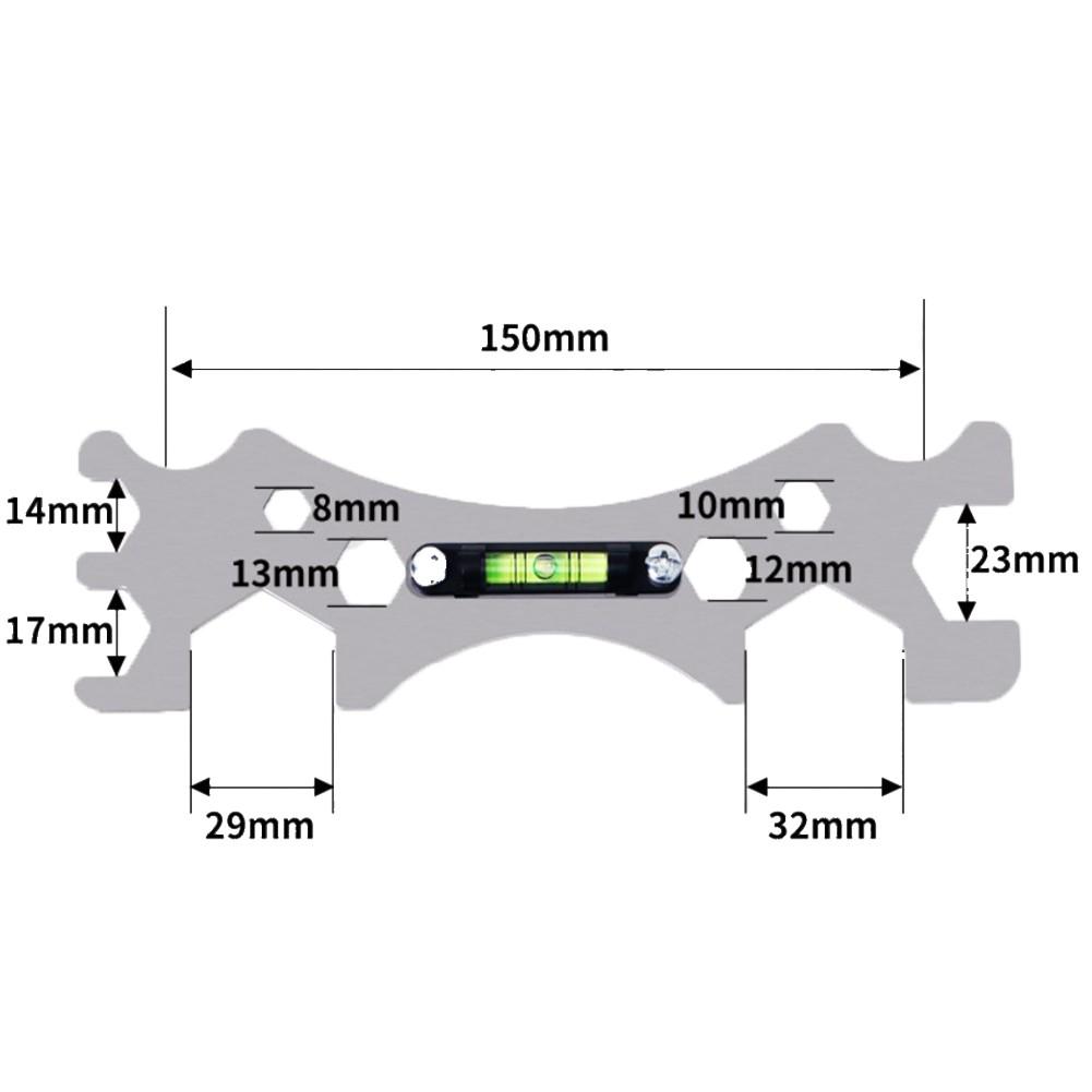 

Регулируемый и прочный уровень для установки душевого смесителя