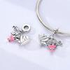 Copper Plated Charms Bow Tie Frogs Beads Fit Bangle Bracelet Pendants Dangle Diy Jewelry Gift For Women