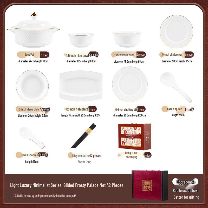 Moode Lanka Elegant Ceramic Dinnerware Set