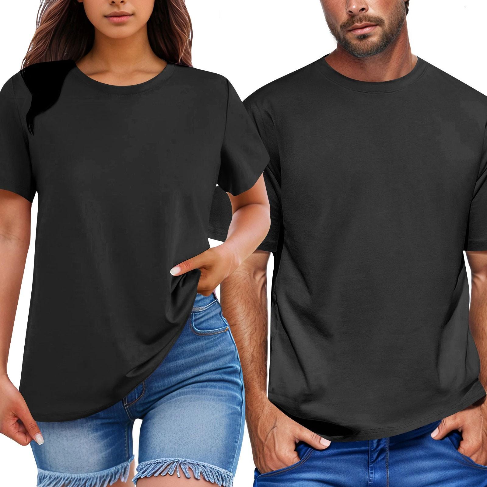 Unisex Round Neck T-shirt XS