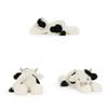 Jc Smudge Cow Plush Toy With Pp Cotton Filling For Kids Birthday Gift