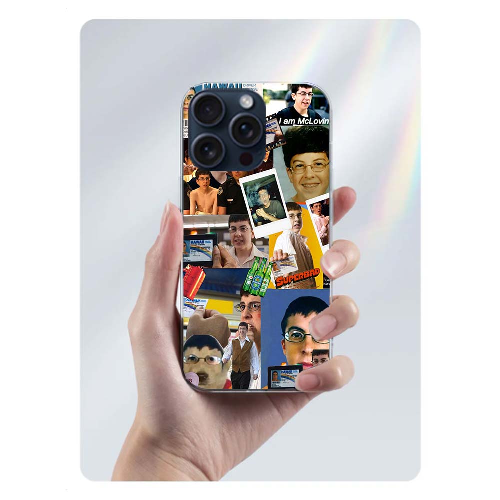 

Mclovin SuperbadZ Capa Phone Case For Iphone 17 Air 16 Pro Max 15 12 Pro 14 Plus 17E 16E 11 13 Mini Cover Cases Fundas Cell Clea iPhone 14(iPhone 13)