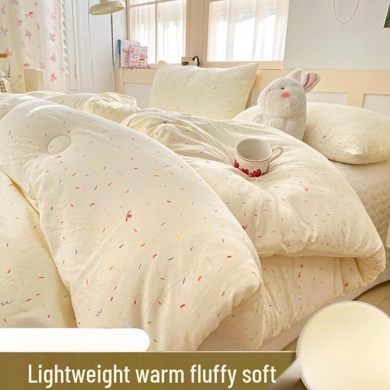 LISM Washed Cotton Soy Fiber Quilt