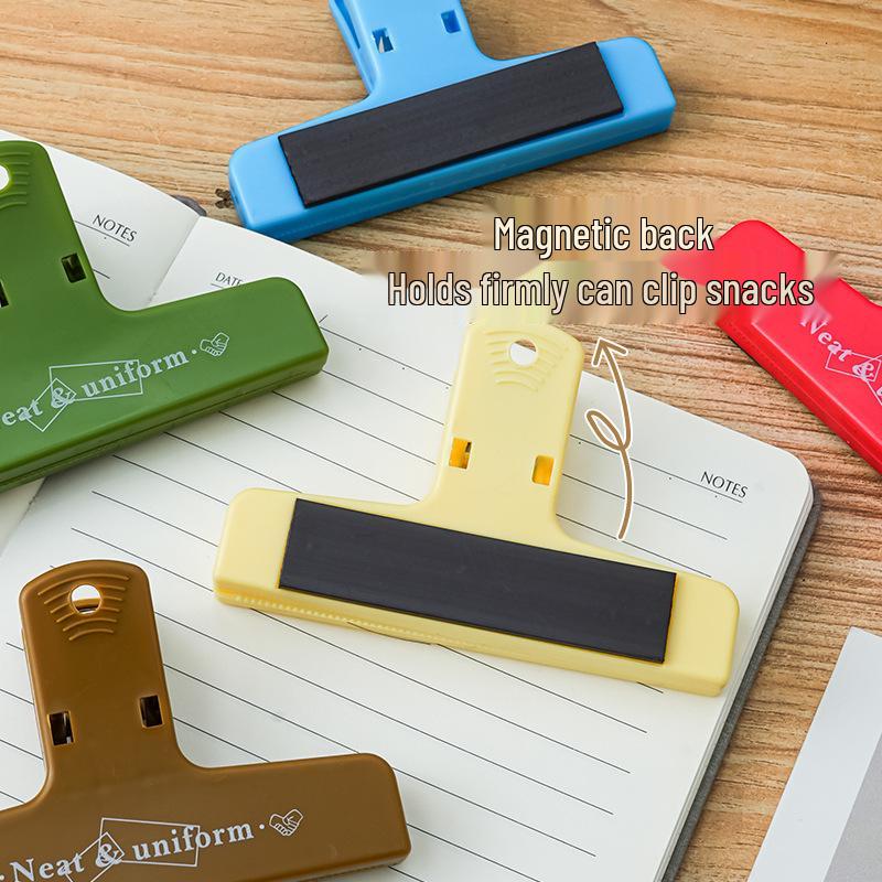 Creative Multifunctional Strong Magnetic Binder Clips for Stationery and File Fastening