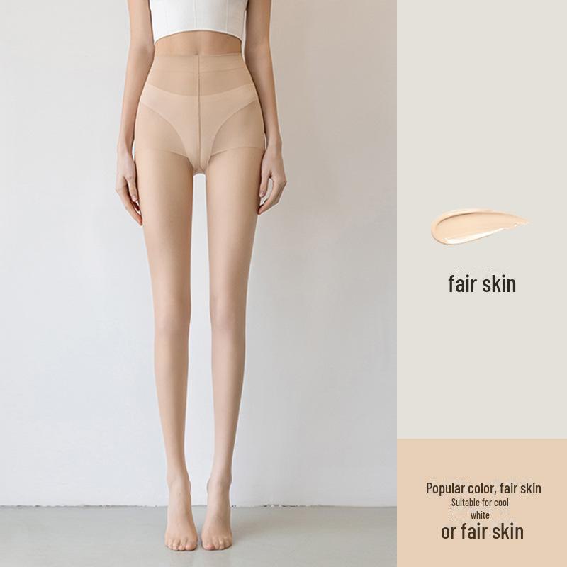 Ultradünne Damen-Sommerstrumpfhose – Hautfarben, reißfest, lichtempfindlich, sonnenschützend, hautverschönernde Strümpfe