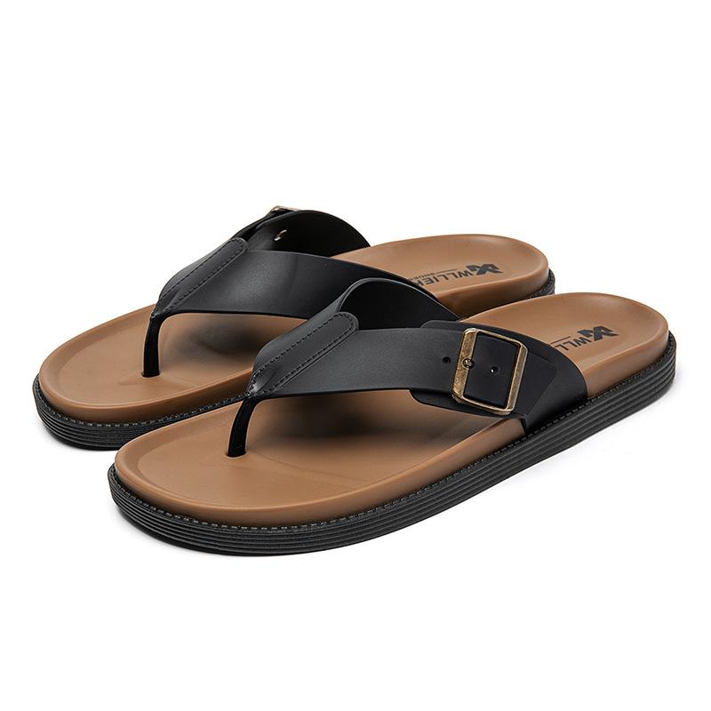 Flip-flops Outdoor Board Shoes for Home Use Thick-soled Outdoor Beach Shoes