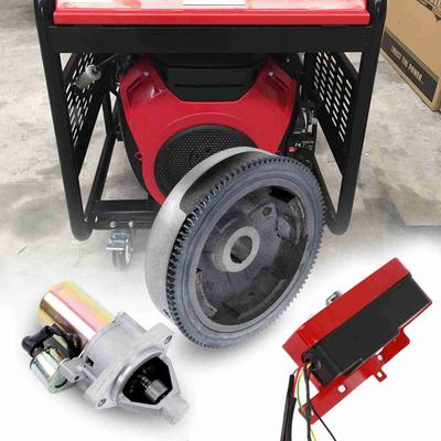 Electric Start Kit Starter Motor Flywheel Control   Box for GX390