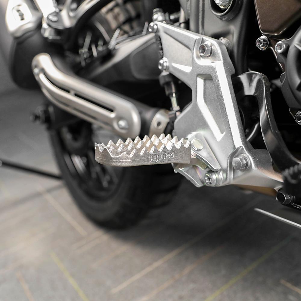 Front Foot Peg Pedal Bracket For YAMAHA TENERE 700 RALLY World Raid Motorcycle Accessories Moto CNC Footrest Estriberas