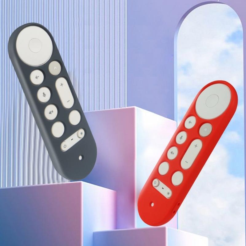 Soft Silicone Case Remote Cover Protector For TV Streamer 4K 2024 Controllers Holder with Easy Access Design