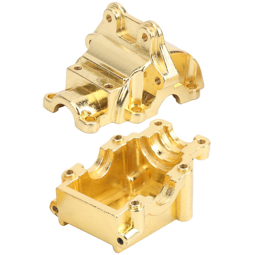 RC Gearbox Cover Metal Wave Box Differential Parts for Wltoys 144001 1254 Upgrade Accessories