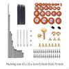 Alto Sax Maintenance Kits Saxophone Accessories Metal Round Head Screws Sturdy Replace Repair