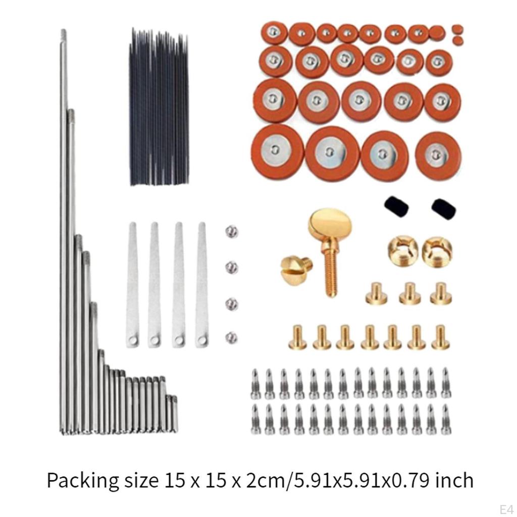 Alto Sax Maintenance Kits Saxophone Accessories Metal Round Head Screws Sturdy Replace Repair