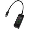 Portable Type C Power Meter Tester Color LCD Display Voltage Current Power Monitor Compatible with PD VOOC Fast Charging