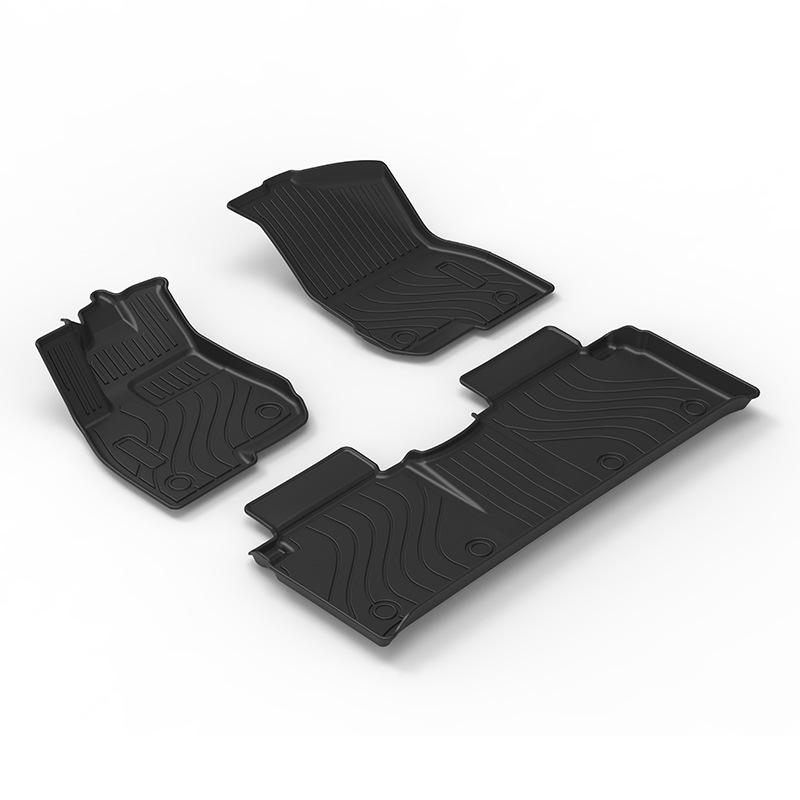 Volkswagen Car Floor Mats for Taigo, Tayron, Talagon, Tharu, Gac Touran, and Phideon - Special TPE, Eco-Friendly, Odorless.