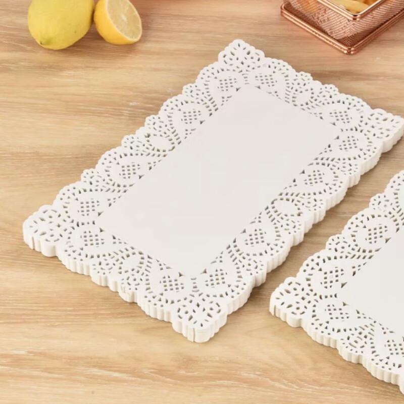 

Кружевные прямоугольные маслопоглощающие бумажные подложки