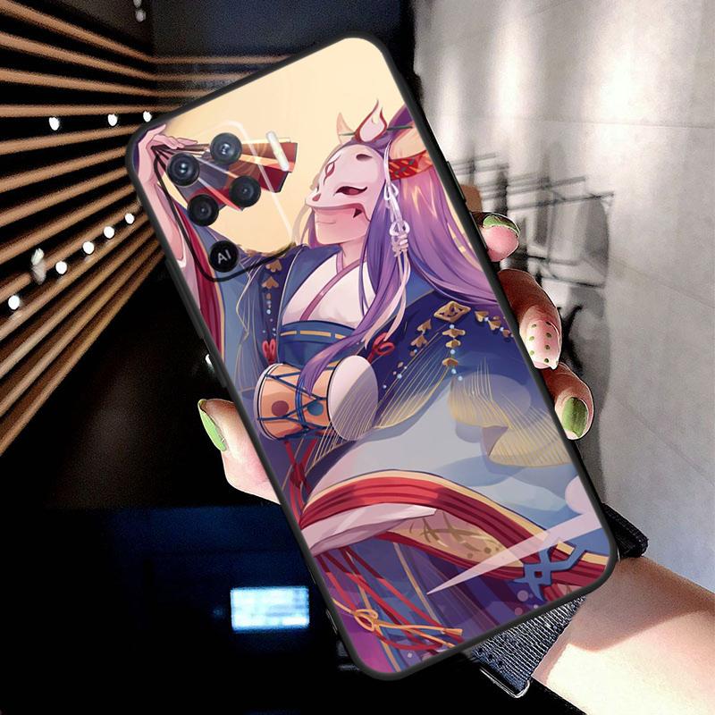 Kitsune Fox Japanese Art Case For Oppo A17 A57 A77 A76 A16 A96 A18 A60 A80 A40 A38 A58 A78 A98 A94 A74 A54 A15 A5 Pro