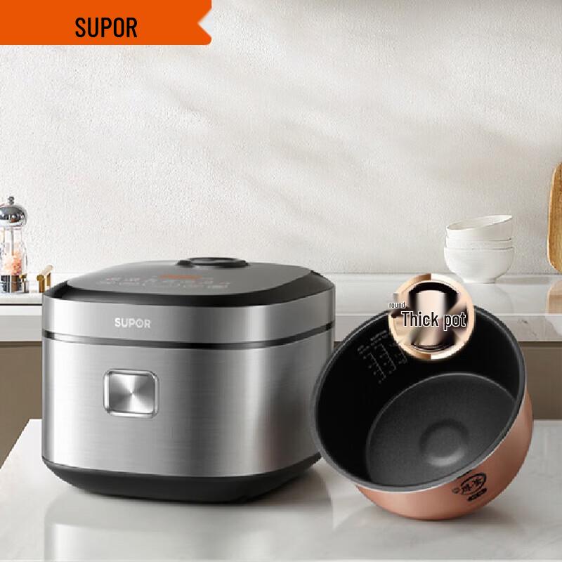 SUPOR ZMD 4L IH Rice Cooker with Copper Crystal Pot CN plug (adapter included)