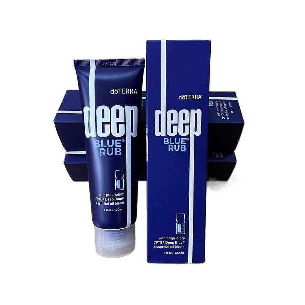 Diepblauw Kalmerende Crème 120g, Verlichting van Spier- en Gewrichtspijn, Hydraterende Lichaamsbalsem