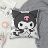 Cartoon Glücklich Kawaii Kuromi Kissenbezug Polyester Kissenhülle Dekor Wurfkissenbezug Wohnzimmer Reißverschluss 18'