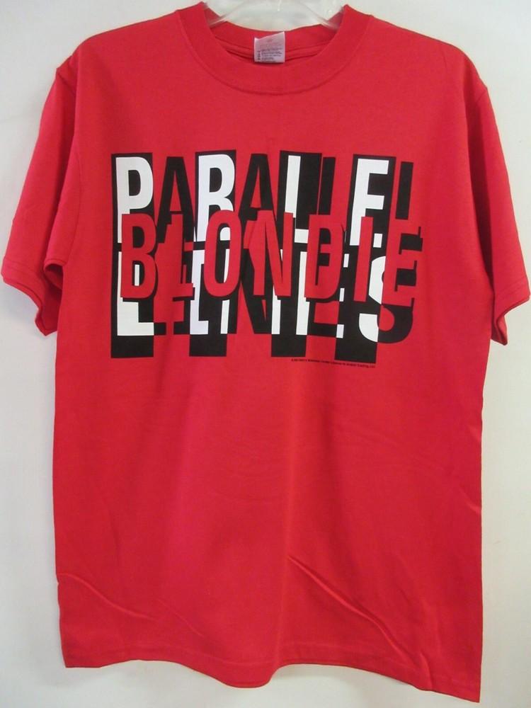 BLONDIE OFFICIAL MERCH PARALLEL LINES 2008 BAND CONCERT MUSIC  MEDIUM Unisex T-Shirt XL