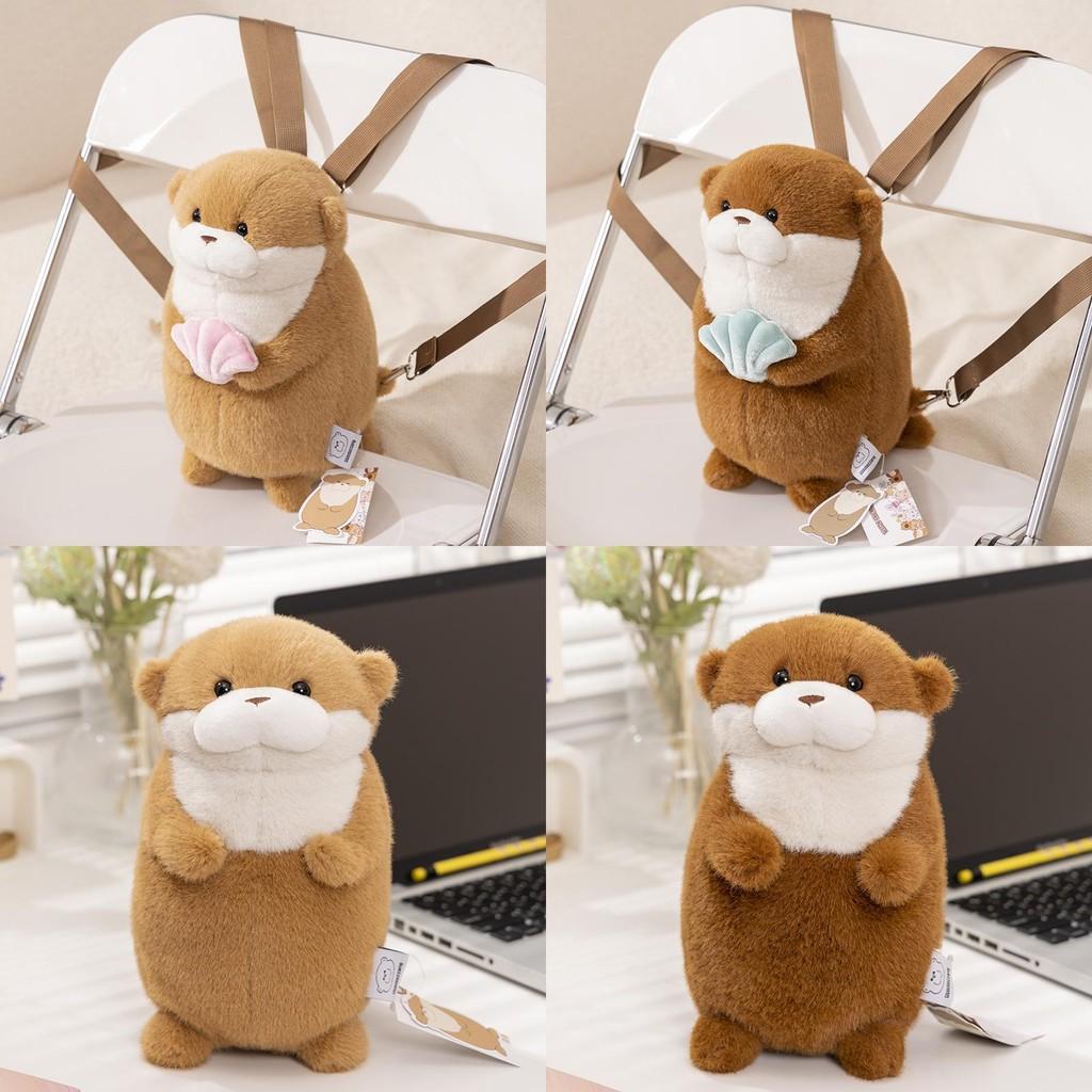 Adorable Ussou Sauce Water Otter Plush Keychain Doll Super Soft Comfort Toy Gift