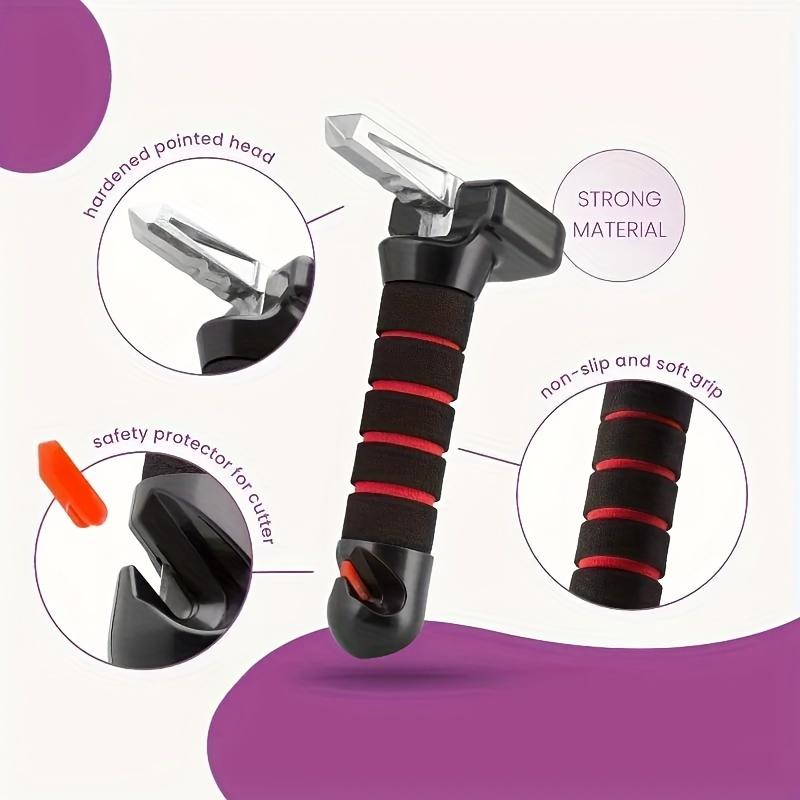 Multifunctional car safety hammer door armrest escape hammer car life-saving tools window breaker