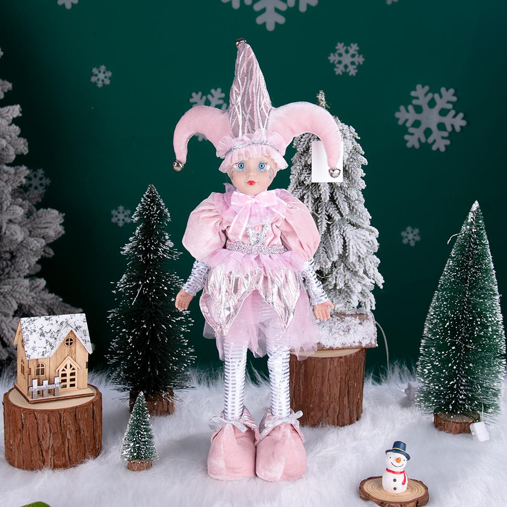 Yeni Noel Elf Bebek Dekorasyonu Elf El Yapımı Bebek Hediyesi Noel Ağacı Kolye Ev Dekorasyonu Elf Yeni Yıl Dekorasyonu Çocuk Hediyesi