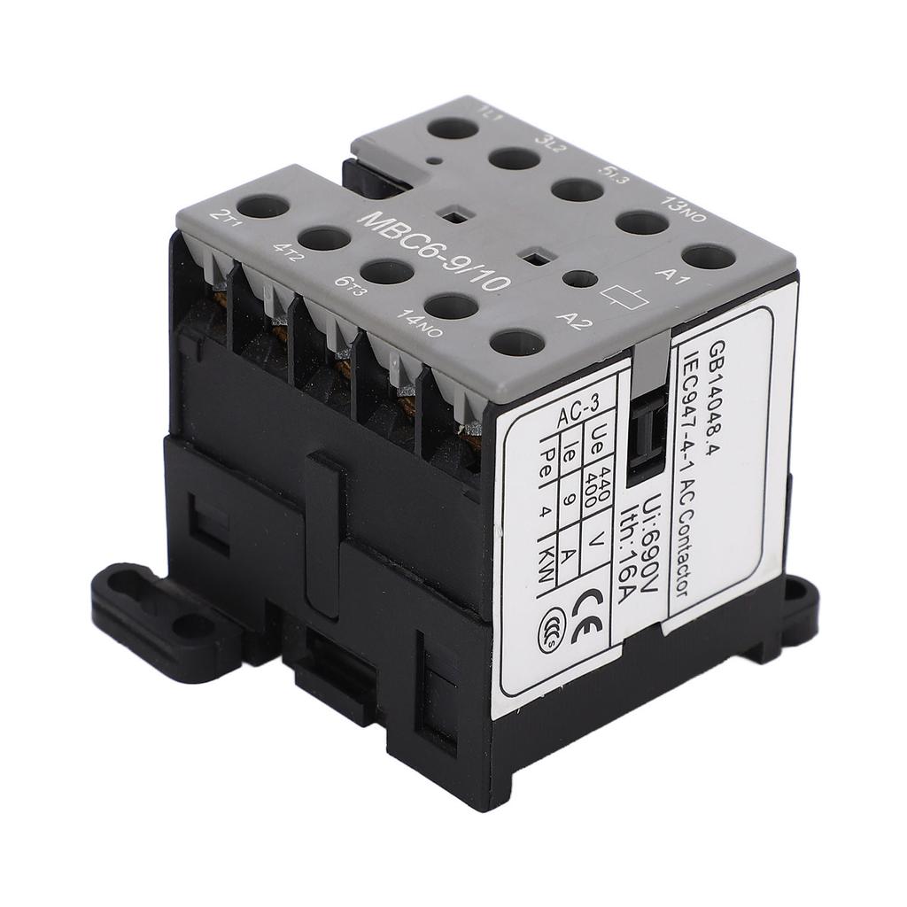 Contactor DC 16A Ignifug Sensibilitate Ridicată Rulment Puternic Mini Contact Electric 24V